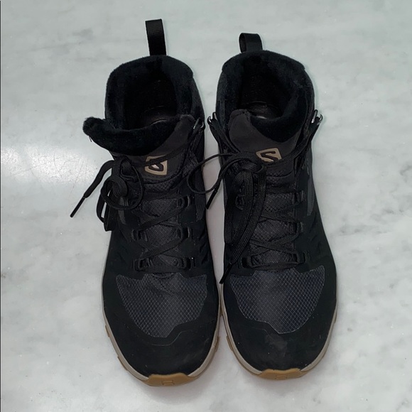 salomon men's outsnap waterproof hiking boots